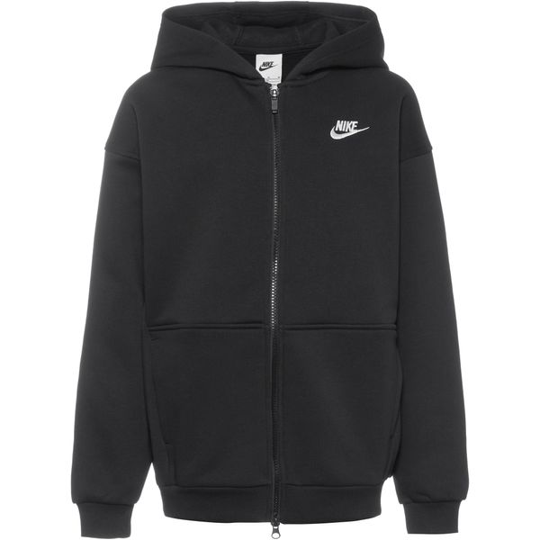 Nike Sportswear Nike Sportswear Jopa na zadrgo 'NSW CLUB FLEECE'  črna