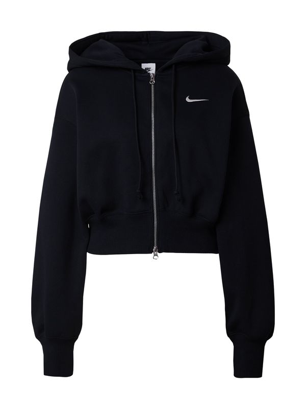 Nike Sportswear Nike Sportswear Jopa na zadrgo 'PHNX FLC'  črna