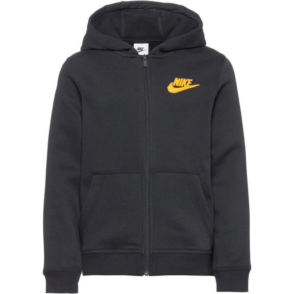 Nike Sportswear Nike Sportswear Jopa na zadrgo  rumena / temno siva / oranžna / črna