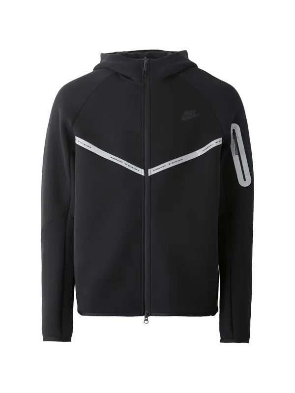 Nike Sportswear Nike Sportswear Jopa na zadrgo 'TECH FLC'  črna