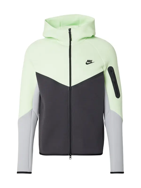Nike Sportswear Nike Sportswear Jopa na zadrgo 'Tech Fleece'  apno / siva / temno siva