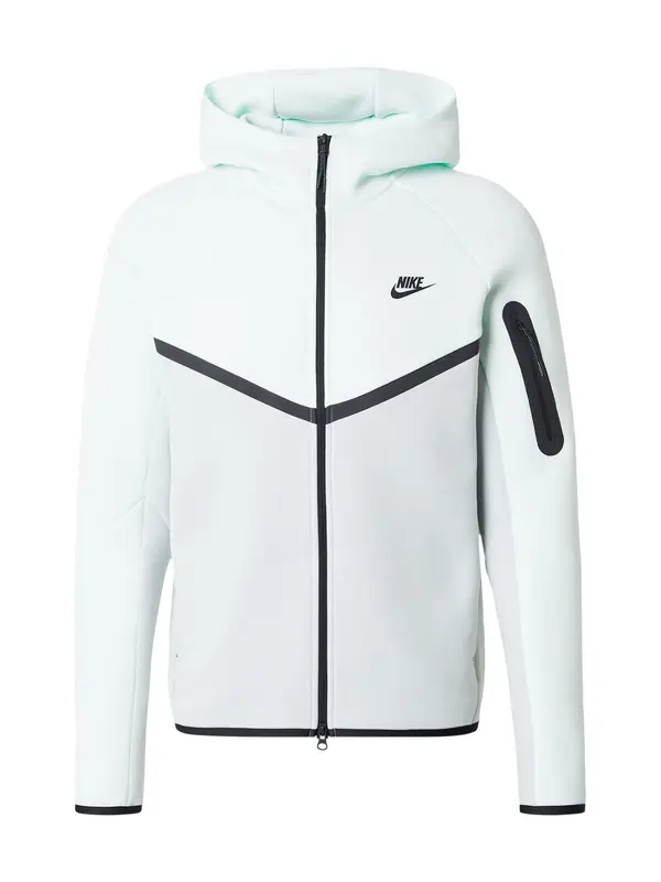 Nike Sportswear Nike Sportswear Jopa na zadrgo 'Tech Fleece'  meta / črna