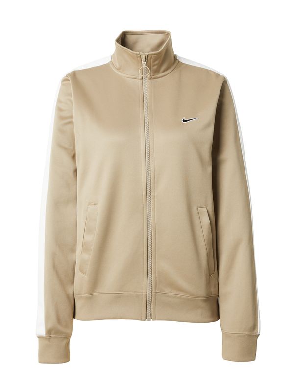 Nike Sportswear Nike Sportswear Jopa na zadrgo  temno bež