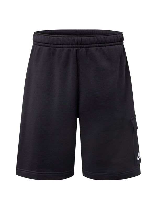 Nike Sportswear Nike Sportswear Kargo hlače  črna / bela