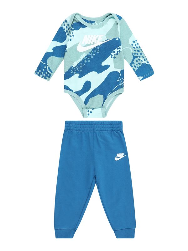 Nike Sportswear Nike Sportswear Komplet 'CLUB CAMO'  modra / svetlo modra / pastelno zelena / bela