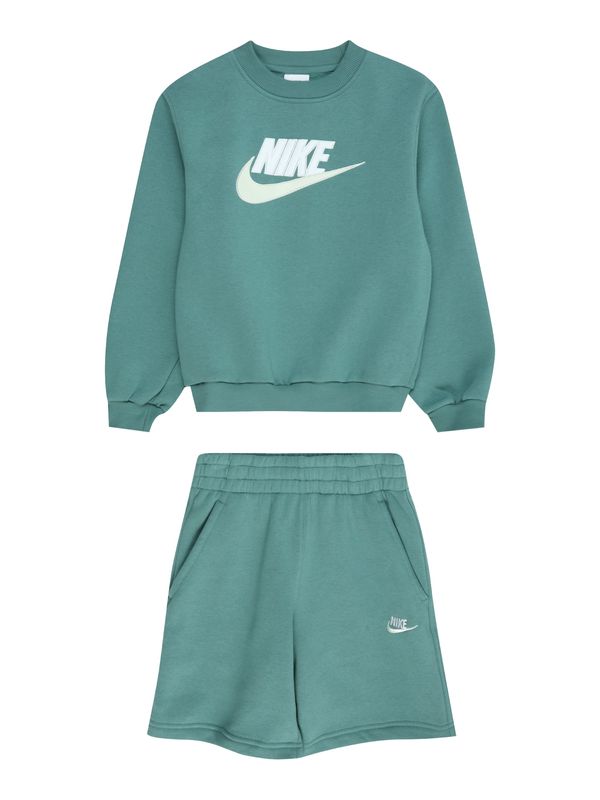 Nike Sportswear Nike Sportswear Komplet 'CLUB FLC'  zelena / bela