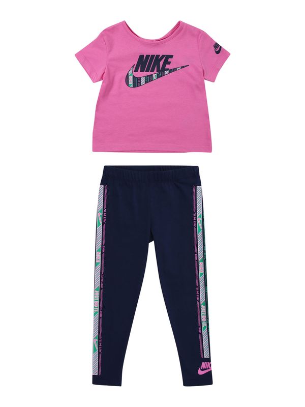 Nike Sportswear Nike Sportswear Komplet 'HAPPY CAMPER'  mornarska / zelena / roza / bela