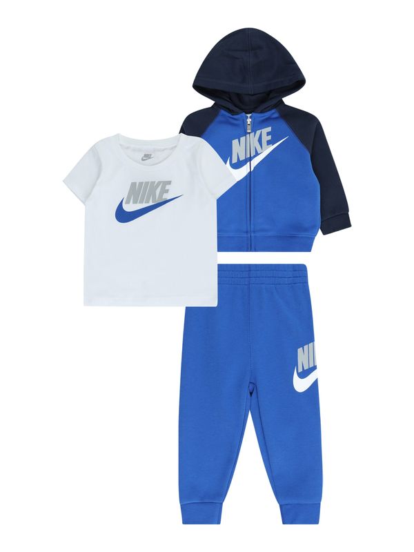 Nike Sportswear Nike Sportswear Komplet  kraljevo modra / siva / črna / bela