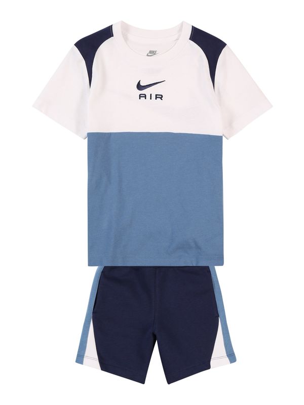 Nike Sportswear Nike Sportswear Komplet  mornarska / golobje modra / bela