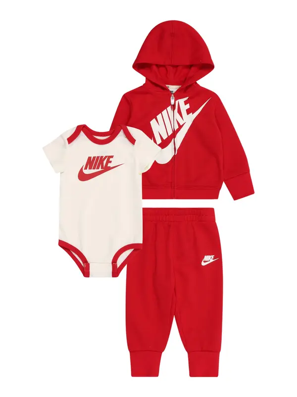 Nike Sportswear Nike Sportswear Komplet  rdeča / bela / off-bela