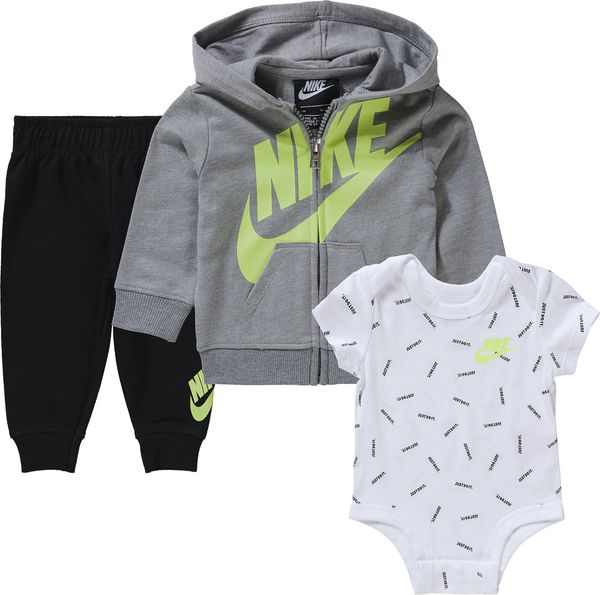 Nike Sportswear Nike Sportswear Komplet  siva / jabolko / črna
