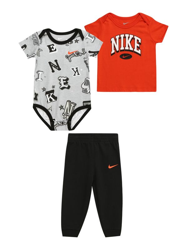 Nike Sportswear Nike Sportswear Komplet  siva / rdeča / črna / bela