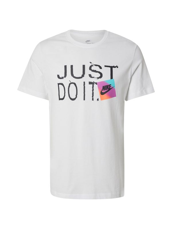 Nike Sportswear Nike Sportswear Majica '6MO JDI SP25'  neonsko modra / neonsko lila / črna / off-bela