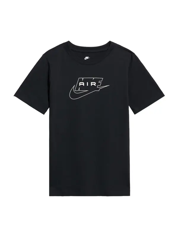 Nike Sportswear Nike Sportswear Majica 'AIR'  črna / bela