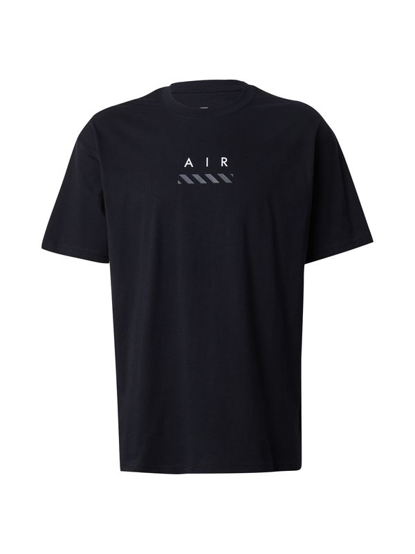 Nike Sportswear Nike Sportswear Majica 'AIR'  siva / črna / bela