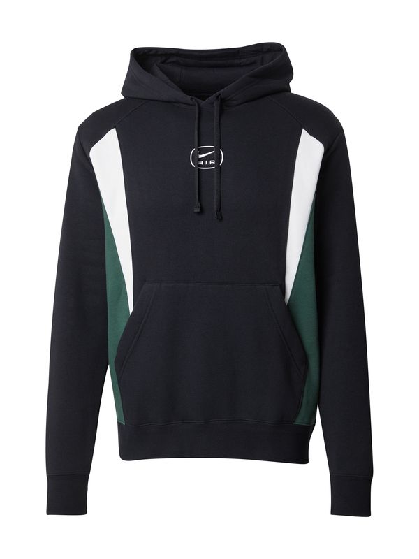 Nike Sportswear Nike Sportswear Majica 'AIR'  zelena / črna / bela