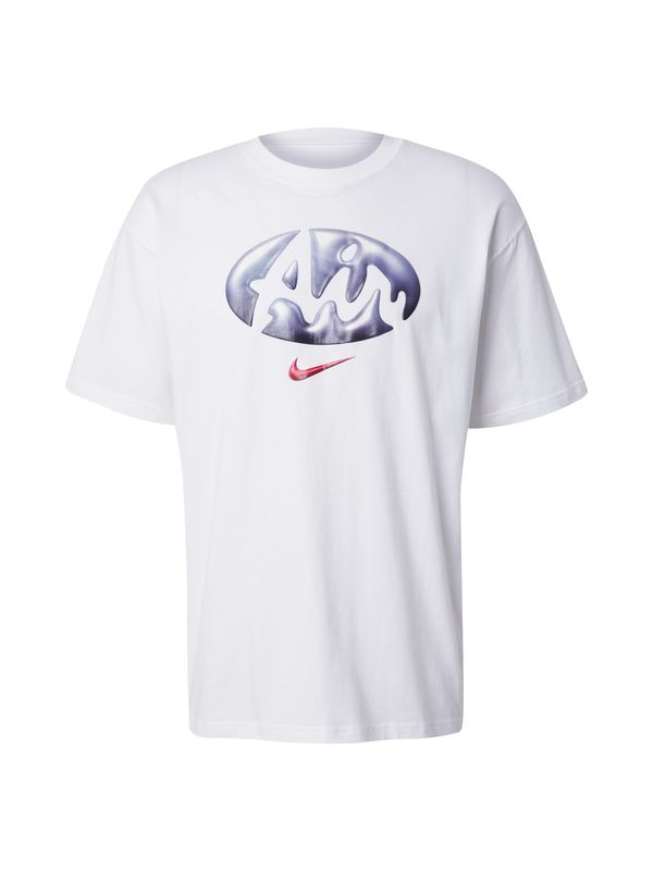 Nike Sportswear Nike Sportswear Majica 'AIRMAX DAY'  safir / grafit / rdeča / bela