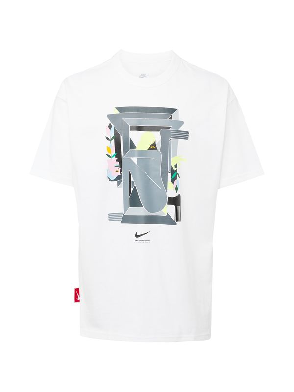 Nike Sportswear Nike Sportswear Majica 'ART DEPT'  siva / temno siva / črna / bela