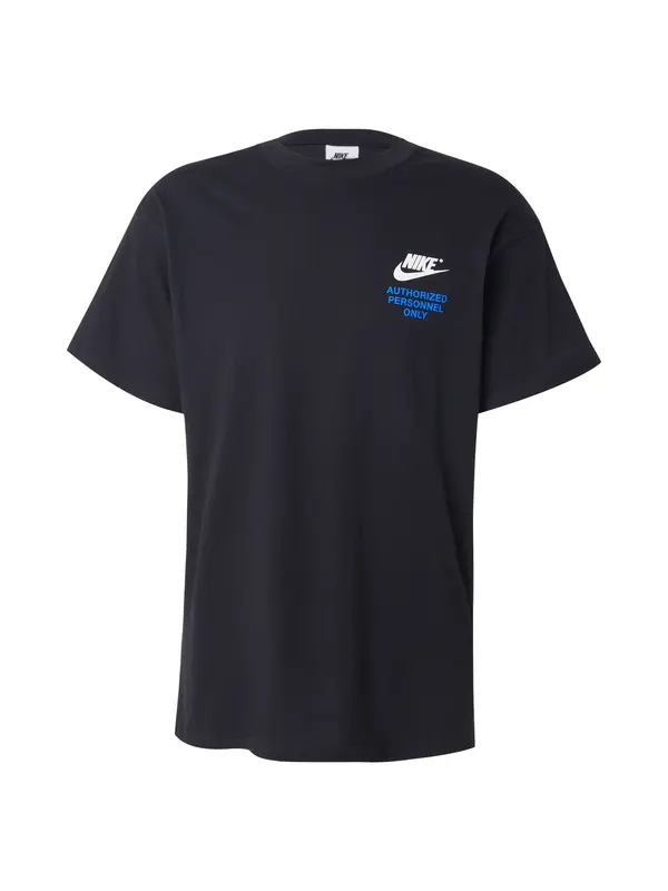 Nike Sportswear Nike Sportswear Majica  azur / črna / bela