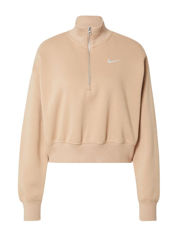 Nike Sportswear Nike Sportswear Majica  bež / bela