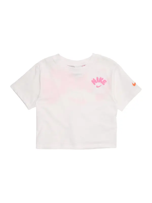 Nike Sportswear Nike Sportswear Majica 'BOLD PLAY'  oranžna / roza / bela