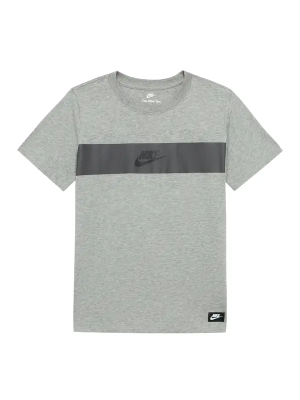 Nike Sportswear Nike Sportswear Majica 'BRANDMARK'  siva / temno siva / črna