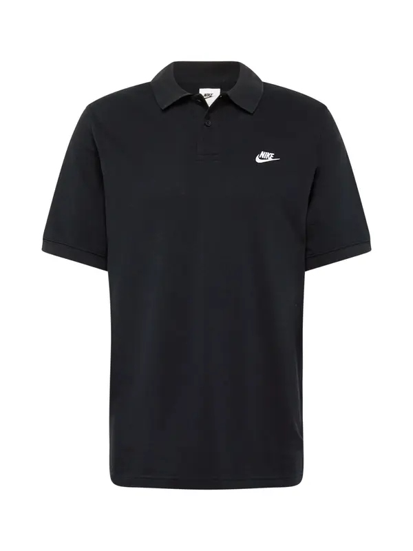 Nike Sportswear Nike Sportswear Majica 'Club'  črna / bela