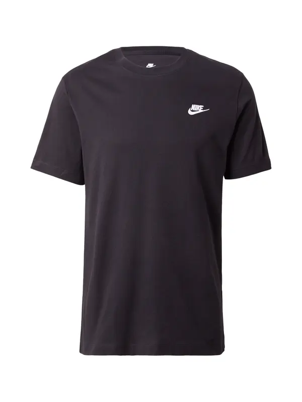 Nike Sportswear Nike Sportswear Majica 'Club'  črna / bela
