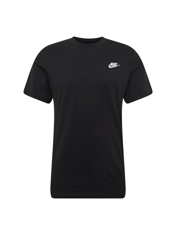 Nike Sportswear Nike Sportswear Majica 'Club'  črna / bela