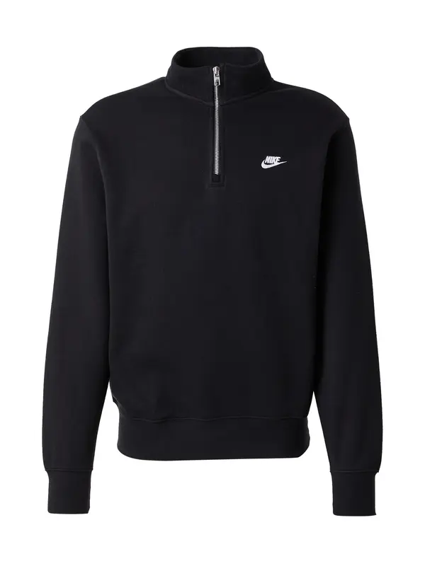 Nike Sportswear Nike Sportswear Majica 'CLUB'  črna / bela