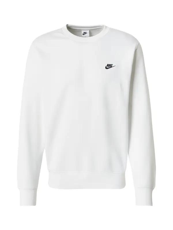 Nike Sportswear Nike Sportswear Majica 'CLUB'  črna / bela