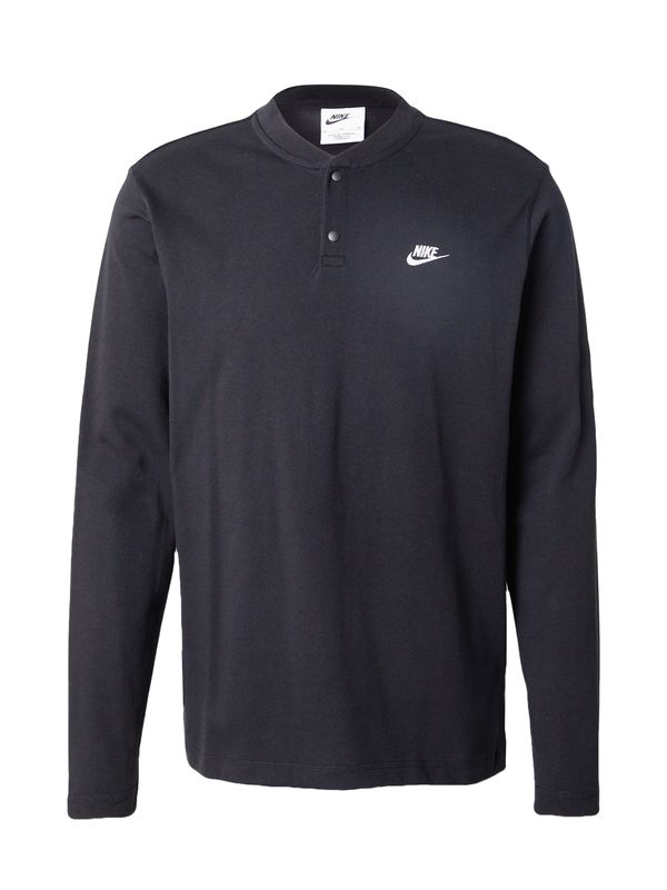 Nike Sportswear Nike Sportswear Majica 'CLUB'  črna / bela