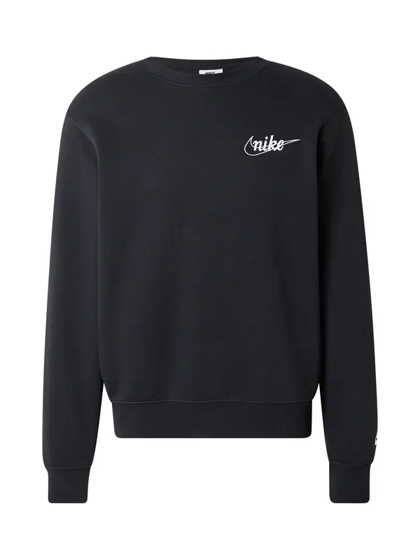 Nike Sportswear Nike Sportswear Majica 'CLUB'  črna / off-bela