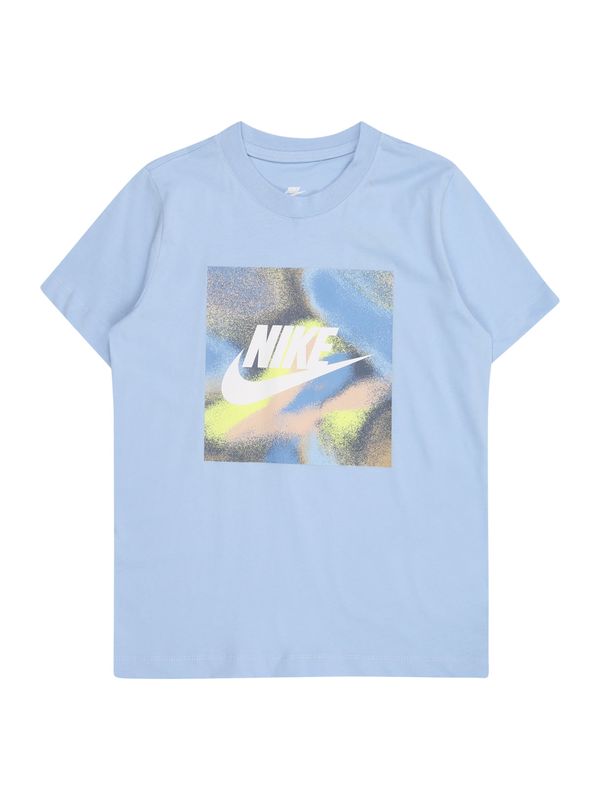 Nike Sportswear Nike Sportswear Majica 'CLUB EXPRESS'  bež / golobje modra / apno / bela