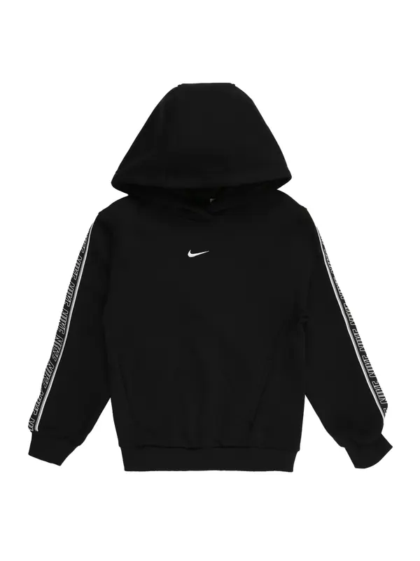 Nike Sportswear Nike Sportswear Majica 'CLUB+ FLC'  črna / bela