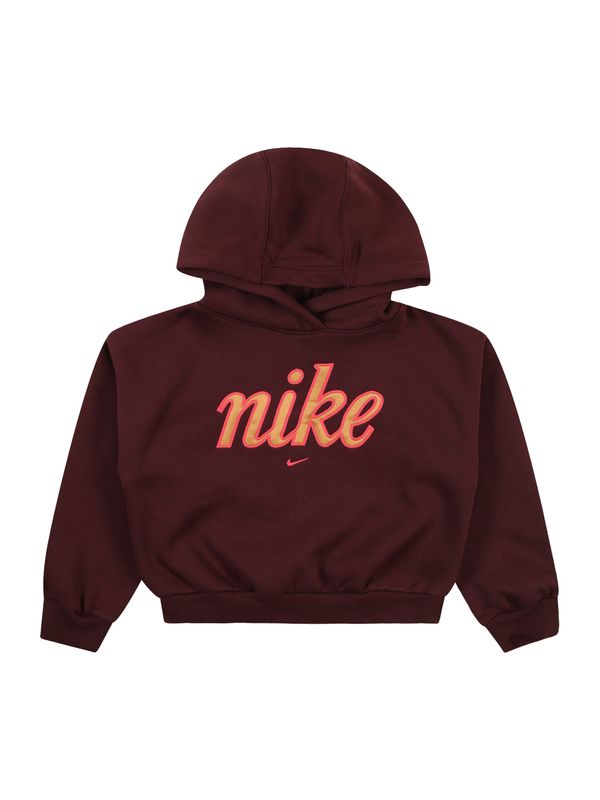 Nike Sportswear Nike Sportswear Majica 'CLUB FLC'  svetlo bež / roza / burgund