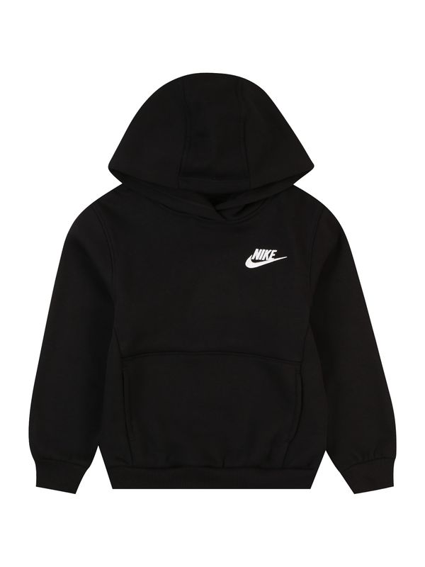 Nike Sportswear Nike Sportswear Majica 'CLUB FLEECE'  črna / bela