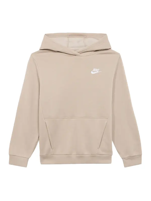 Nike Sportswear Nike Sportswear Majica 'Club Fleece'  ecru / bela