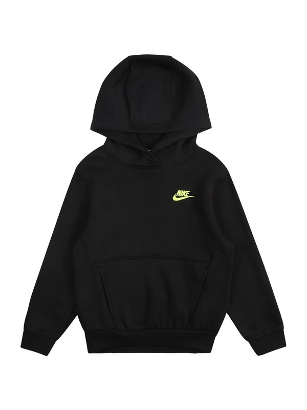 Nike Sportswear Nike Sportswear Majica 'Club Fleece'  jabolko / črna