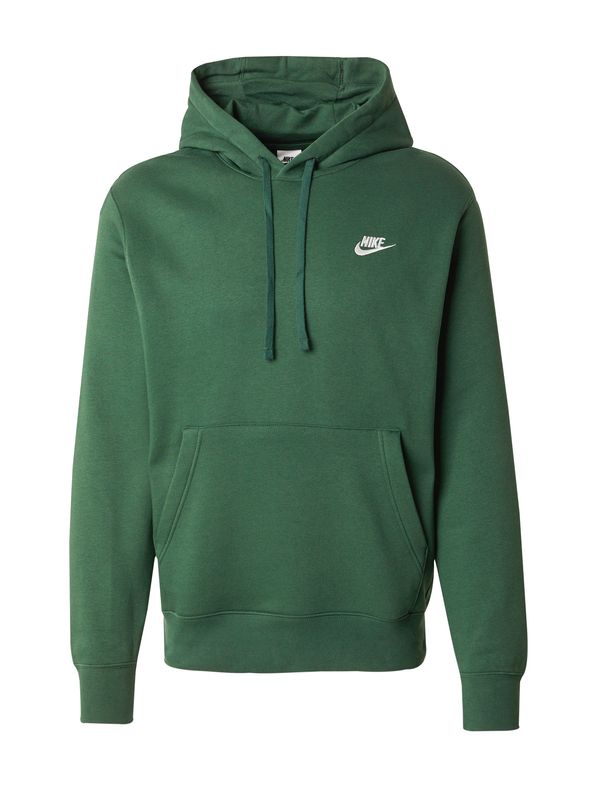 Nike Sportswear Nike Sportswear Majica 'CLUB FLEECE'  jelka / bela