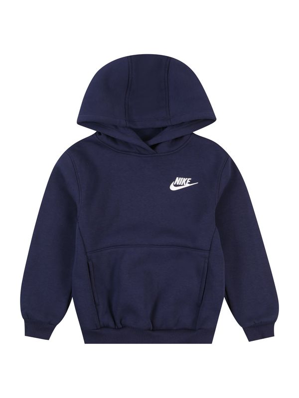 Nike Sportswear Nike Sportswear Majica 'Club Fleece'  mornarska / bela