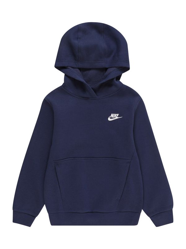 Nike Sportswear Nike Sportswear Majica 'Club Fleece'  mornarska / bela