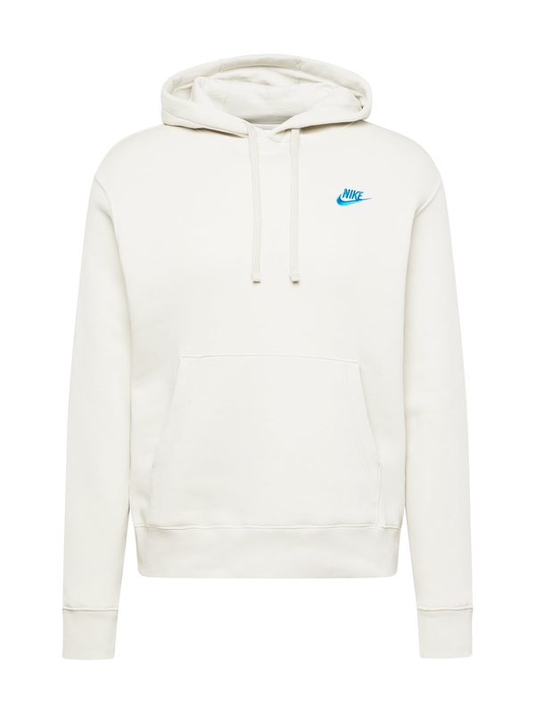 Nike Sportswear Nike Sportswear Majica 'Club Fleece'  slonovina / nebeško modra