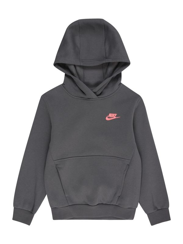 Nike Sportswear Nike Sportswear Majica 'Club Fleece'  temno siva / roza