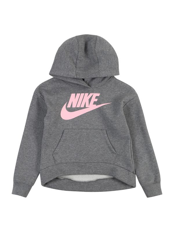 Nike Sportswear Nike Sportswear Majica 'CLUB FLEECE'  temno siva / svetlo roza