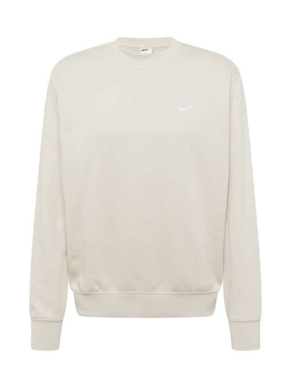 Nike Sportswear Nike Sportswear Majica 'Club Fleece'  volneno bela