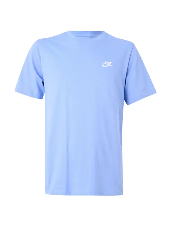 Nike Sportswear Nike Sportswear Majica 'CLUB'  golobje modra / bela