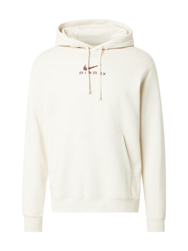 Nike Sportswear Nike Sportswear Majica 'CLUB'  kaki / vinsko rdeča / črna