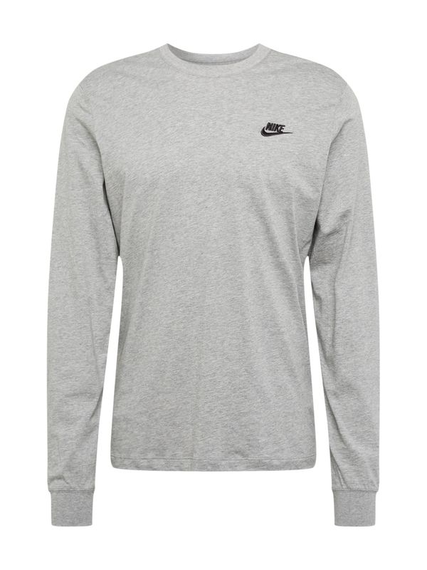 Nike Sportswear Nike Sportswear Majica 'Club'  pegasto siva / črna