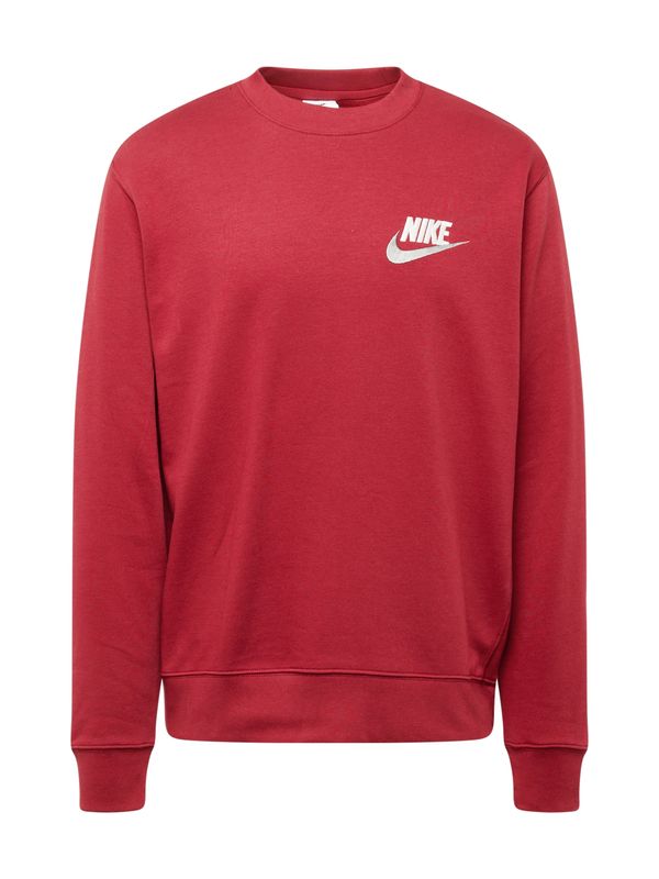 Nike Sportswear Nike Sportswear Majica 'CLUB'  rdeča / bela